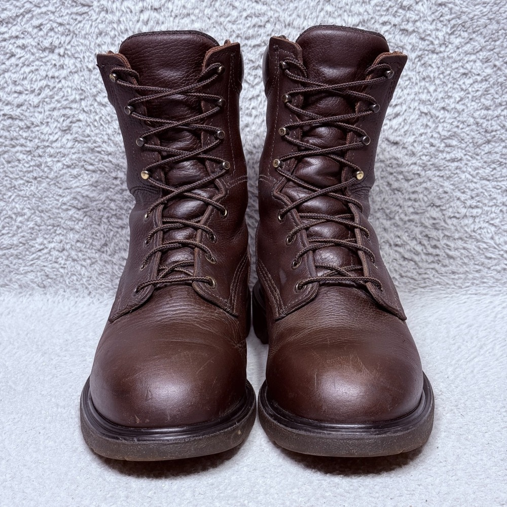 Red WIng 608 SuperSole 2.0 Mens Size 9 Extra Wide Work Boots Brown‎ Leather - Picture 2 of 9